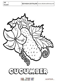 ingilizce boyama sayfaları